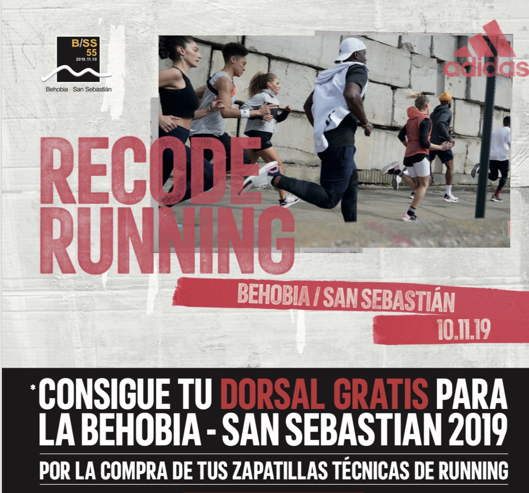 Delicioso Respeto a ti mismo histórico Dorsal gratis para correr la Behobia 2019 - RUNNINGFIZ