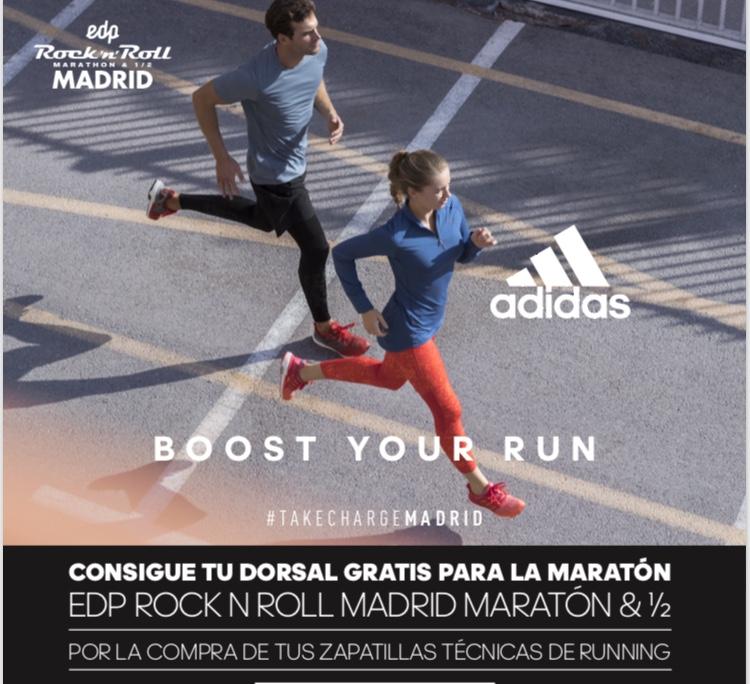 Corre gratis el EDP Rock Roll Maraton de Madrid -