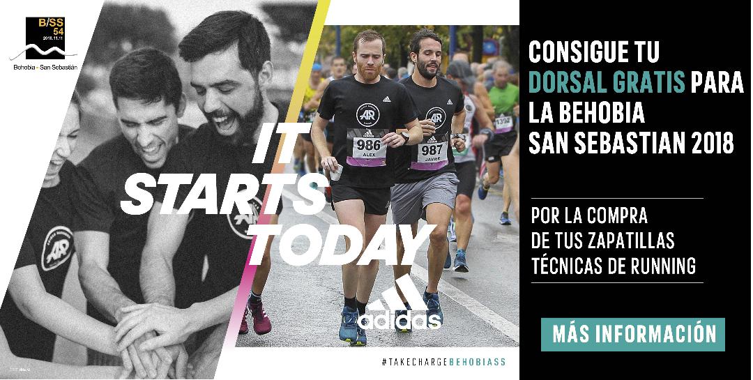 Tu Dorsal gratis para correr La Behobia RUNNINGFIZ